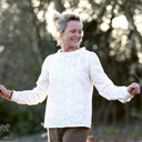 Blouse Fantine - Coton ivoire brodé relief - Quintessence