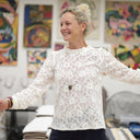 Blouse Fantine - Dentelle ivoire - Quintessence