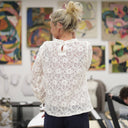 Blouse Fantine - Dentelle ivoire - Quintessence