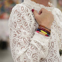 Blouse Fantine - Dentelle ivoire - Quintessence