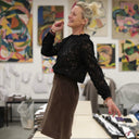 Blouse Fantine - Dentelle noire - Quintessence