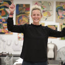 Blouse Fantine - Ebène brodée - Quintessence