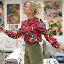 Blouse Fantine - Jungle écarlate - Quintessence