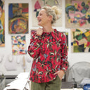 Blouse Fantine - Jungle écarlate - Quintessence