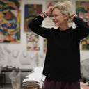 Blouse Fantine - Viscose/lin noir - Quintessence