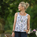 Blouse Florence – Coton Azurine - Quintessence