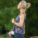Blouse Florence – Coton jardin persan - Quintessence
