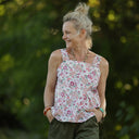 Blouse Florence – Coton Souffle fleuri - Quintessence