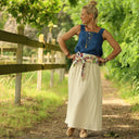 Blouse Florence – Lin bleu majorelle - Quintessence