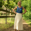 Blouse Florence – Lin bleu majorelle - Quintessence