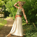 Blouse Florence – Lin vert - Quintessence
