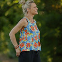 Blouse Florence – Satin de coton Jardin Solaire - Quintessence