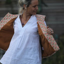 Blouse Isabeau - lin blanc - Quintessence