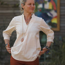 Blouse Isabeau - lin naturel - Quintessence
