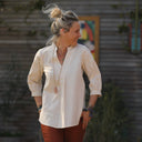 Blouse Isabeau - lin naturel - Quintessence
