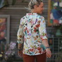 Blouse Isabeau - satin de coton Aquarelle - Quintessence