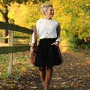 Blouse Janelle – Double gaze de coton ivoire - Quintessence