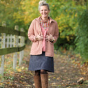 Blouse Janelle – tartan automnal en coton - Quintessence