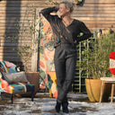 Blouse Lalou gris/bronze - Quintessence