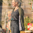 Blouse Lalou gris/bronze - Quintessence