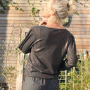 Blouse Lalou gris/bronze - Quintessence