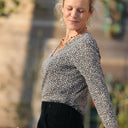 Blouse Lalou jersey de coton léo - Quintessence