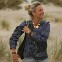 Blouse Léocadie - Ikat violet/kaki - Quintessence