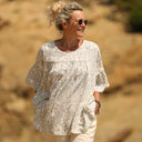 Blouse Léopoldine - double gaze de coton Échappée Bleue - Quintessence