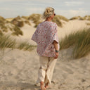 Blouse Léopoldine - double gaze de coton fleurs des marais - Quintessence