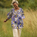 Blouse Léopoldine - Viscose Céleste - Quintessence