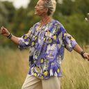 Blouse Léopoldine - Viscose Céleste - Quintessence