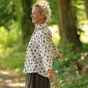 Blouse Lueur — Coton lavé Clairière Fleurie - Quintessence