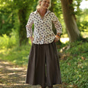 Blouse Lueur — Coton lavé Clairière Fleurie - Quintessence