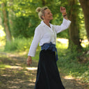 Blouse Lueur — Double gaze de coton blanche - Quintessence