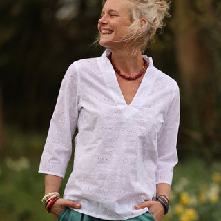 Blouse Madeleine – Broderie d’Antan