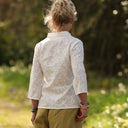 Blouse Madeleine Broderie ivoire fleurettes | Quintessence