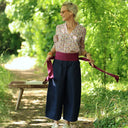 Blouse Madeleine – Coton Hortensia rose - Quintessence