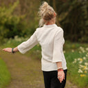 Blouse Madeleine – Double Gaze de Coton Blanc cassé - Quintessence
