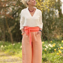 Blouse Madeleine – Double Gaze de Coton Blanc cassé - Quintessence
