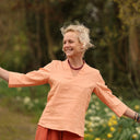 Blouse Madeleine Lin Abricot | Quintessence