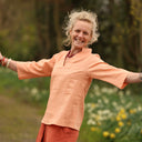 Blouse Madeleine – Lin Abricot - Quintessence