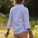 Blouse Madeleine Lin Blanc | Quintessence