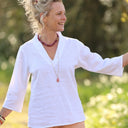 Blouse Madeleine Lin Blanc | Quintessence