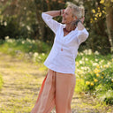 Blouse Madeleine Lin Blanc | Quintessence