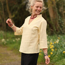 Blouse Madeleine Lin Jaune Doux | Quintessence