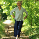 Blouse Madeleine – Lin vert d'eau - Quintessence
