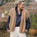 Blouse Marthe - armuré marine/pois doré - Quintessence