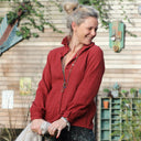 Blouse Marthe - armuré/double gaze de coton terre de sienne - Quintessence