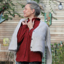 Blouse Marthe - armuré/double gaze de coton terre de sienne - Quintessence