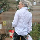 Blouse Marthe - broderie cosmos ajouré - Quintessence